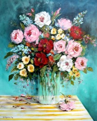 Original Painting on Panel - "Spring Inspiration" - Postage is included Australia Wide