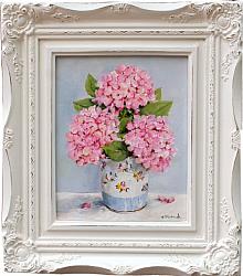 Original Painting - Hydrangeas from my garden - Postage included Australia wide