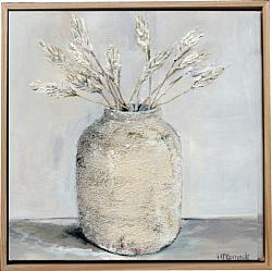 FRAMED - Pot with wheat