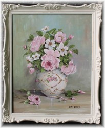 Original Painting - Sprintime Blooms - Postage is included Australia wide