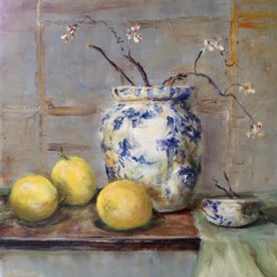 Original Painting on Panel - Still Life Study with Lemons SOLD OUT