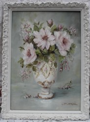Original Painting - "Flowing Blooms" - Postage is included Australia wide