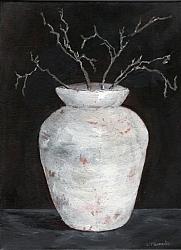 ORIGINAL Painting on Canvas - The Sandstone Pot -Postage included Aus wide