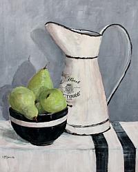 Pears under Enamel Jug - Available as prints and gift cards