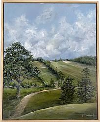 FRAMED - Red Hill Back Road - Postage is included Australia wide