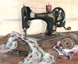 Singer Sewing - Available as prints and gift cards