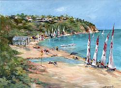 Original Painting on Canvas - Mt Martha Beach - postage included Australia wide