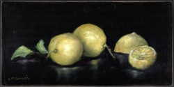 Original Painting on Panel - Lemons - SOLD OUT