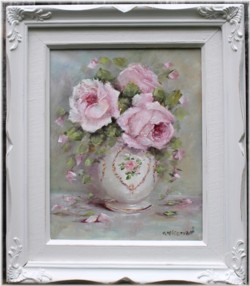 Original Painting - Rose Arrangement - Postage is included Australia Wide