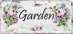 Garden Sign - hand painted - Postage is included Australia wide