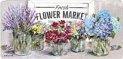 Flower  Market - Original Painting - Postage is included Australia wide