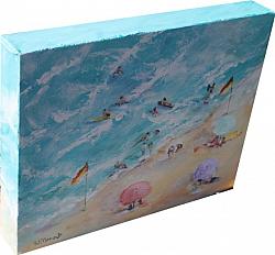 Original Paintings on Canvas - At the Beach - 20 x 25cm series
