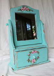 Revamped Swing Mirror with Drawer - Postage is included Australia Wide