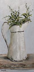 Original Painting on Panel - The White Enamel Jug - Postage is included Australia Wide