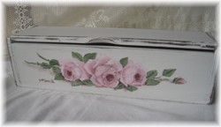 Hand Painted Timber Box - Postage is included Australia wide