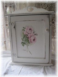 Hand Painted - Timber Cupboard - Postage is included Australia wide