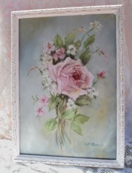 Original Painting - "Vintage Bouquet" - Postage is included Australia wide