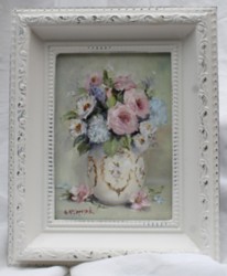 Original Painting in Ornate Frame (No. 3) - Postage is included Australia wide
