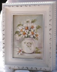 Original Painting in Ornate Frame (No. 4) - Postage is included Australia wide