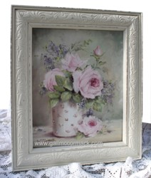 Original Painting -"Roses & blooms" - Postage is included Australia wide