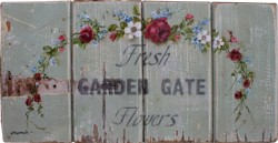 Original Painting - Fresh Farm Gate Flowers - Postage is included in the price Australia wide