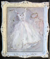 Original Painting - The Gown - Postage is included in the price Australia wide