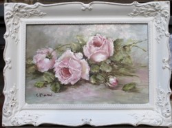 Original Painting - Laying Vintage Rose Study - Sold Out
