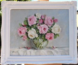 Original Painting - From the Garden - postage is included Australia wide