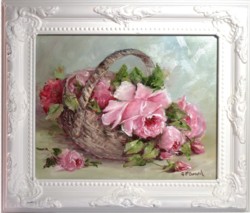 Original Painting - Vintage Rose Study - Postage is included in the price Australia wide