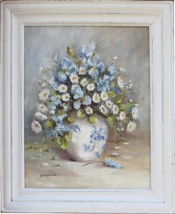 Original Painting - December Blooms - Postage is included Australia Wide