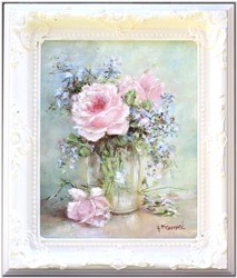 Original Painting - Heaven Scent Roses - Postage is included Australia Wide