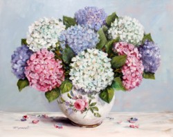 Late December Hydrangeas - Available as prints and gift cards