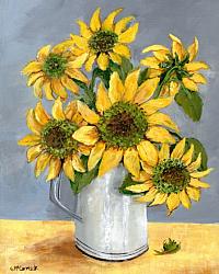 My garden sunflowers - available as Prints and Gift Cards