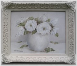 ORIGINAL Painting - Simply White - Postage is included in the price Australia Wide