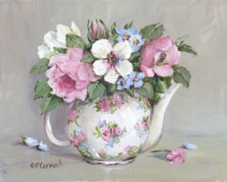 Blooms in a Teapot - Available as prints and gift cards