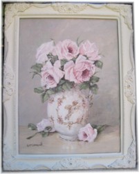 Original Painting - Jug of Roses  - Postage is included Australia wide