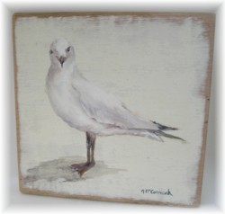 Original Painting - Seagull  - POSTAGE included Australia wide