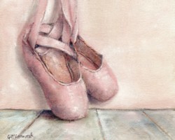 Vintage Pointe Shoes - Available as Prints and Gift Cards