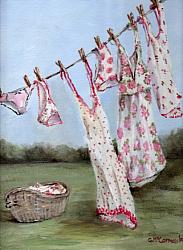 Washing Day -  Available as Prints and Gift Cards